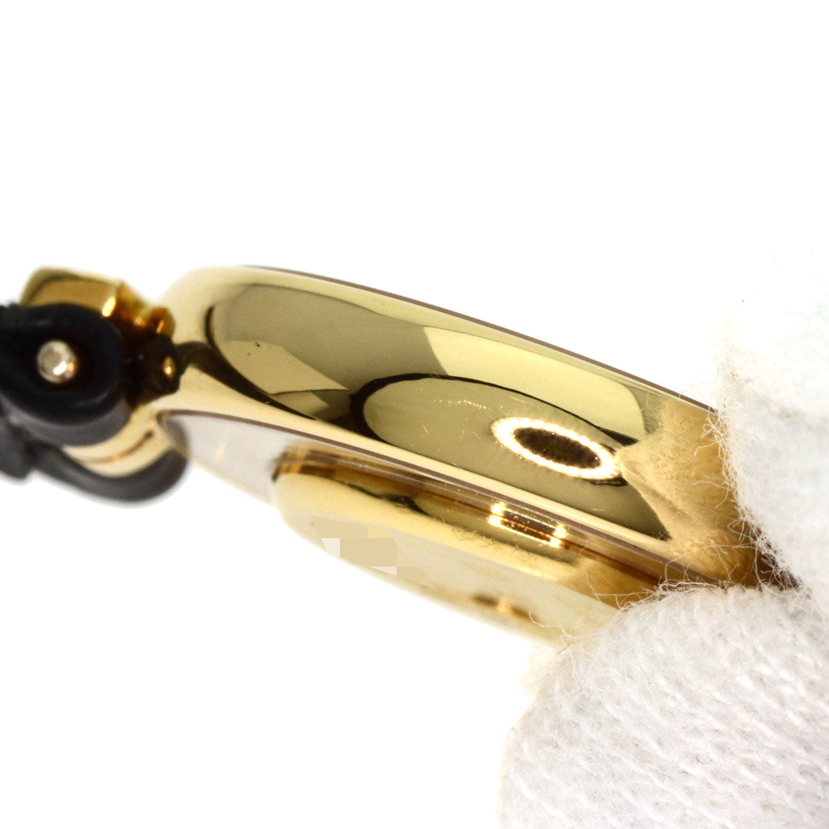 Chopard Happy diamond Watches 20/5511 K18 Yellow Gold/Leather Ladies