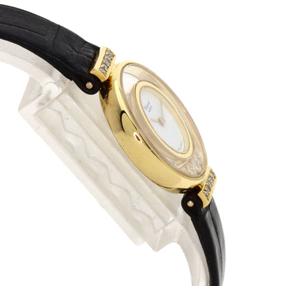 Chopard Happy diamond Watches 20/5511 K18 Yellow Gold/Leather Ladies