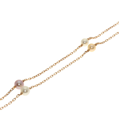 CARTIER Trinity Pearl Pearl Necklace K18 Yellow Gold K18 White GoldLadies [Used]