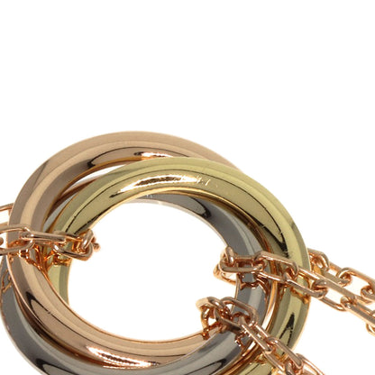 CARTIER Trinity Pearl Pearl Necklace K18 Yellow Gold K18 White GoldLadies [Used]