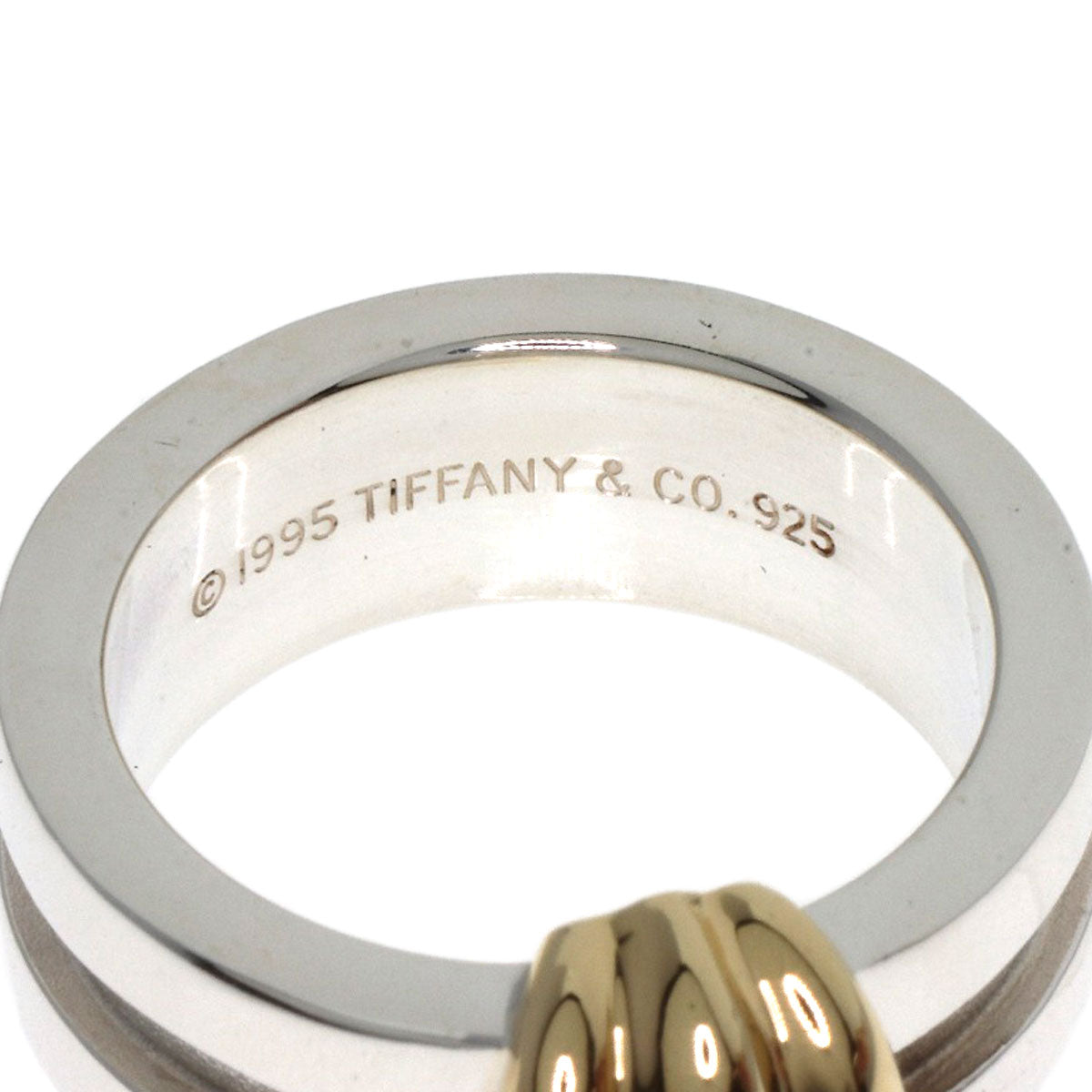 TIFFANY&Co.   Ring Group Bud With Silver 18K Yellow GoldLadies