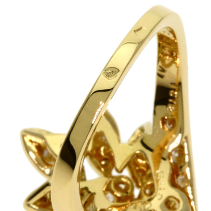 Van Cleef & Arpels Diamond Vintage Ring K18 Yellow Gold Ladies [Used]