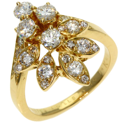 Van Cleef & Arpels Diamond Vintage Ring K18 Yellow Gold Ladies [Used]