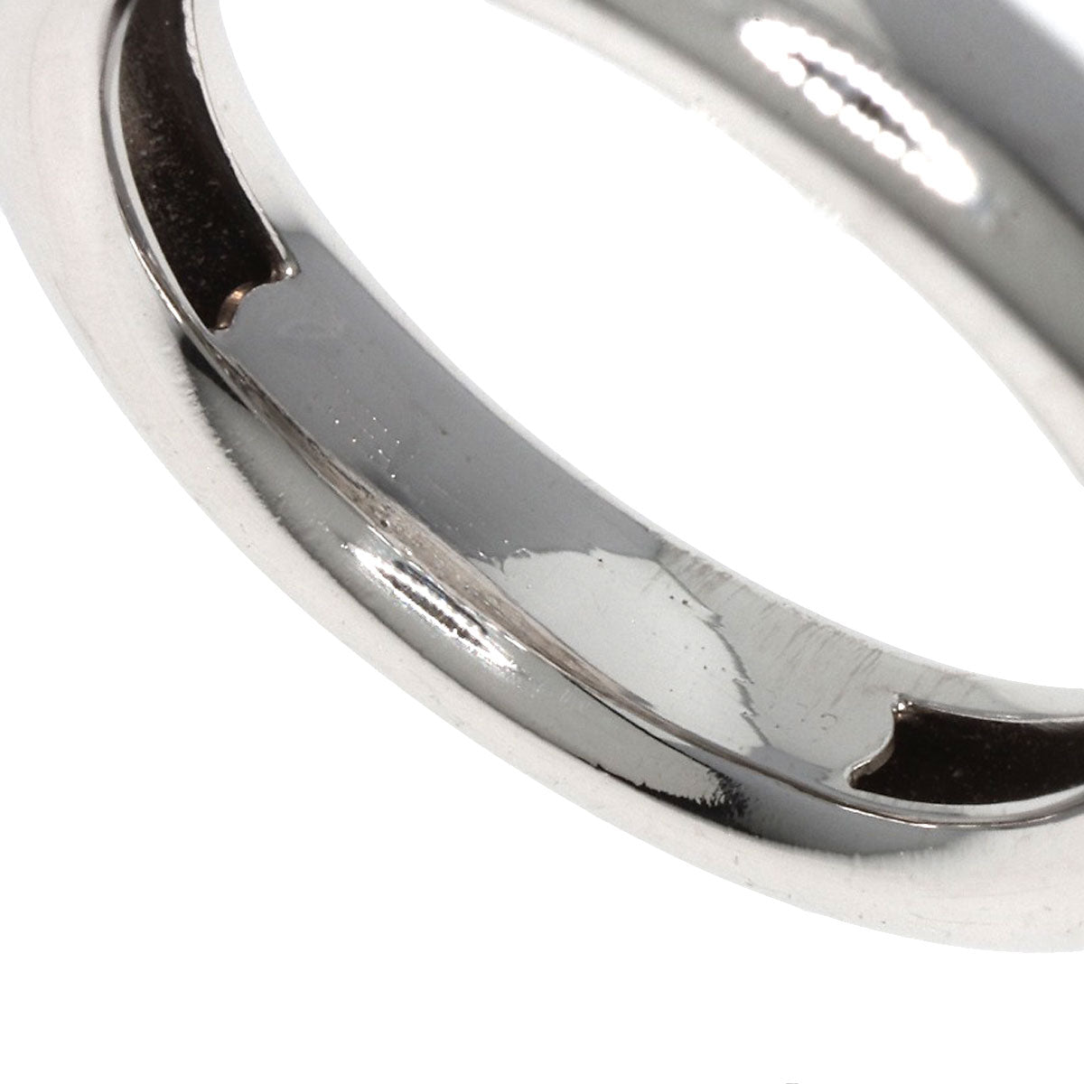 TIFFANY&Co. Friendship Heart Diamond Ring K18 White Gold Ladies [Used]