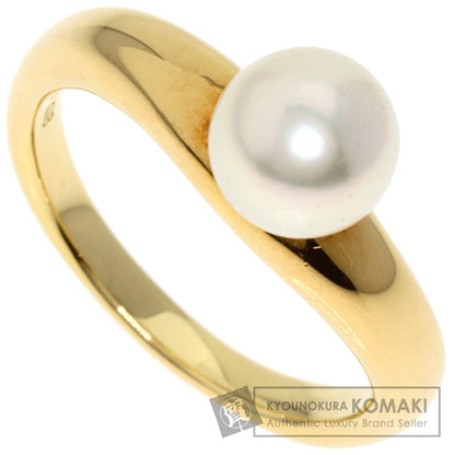 MIKIMOTO Akoya pearl Pearl Ring K18 Yellow Gold Ladies [Used]