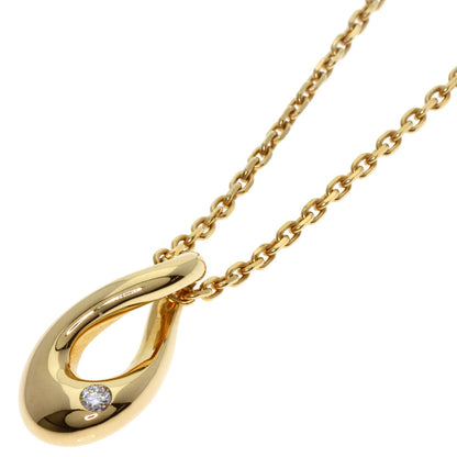 FRED   Necklace Diamond Drop K18 Yellow Gold Ladies