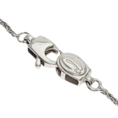 Damiani heart pavé diamond Necklace K18 White Gold Ladies [Used]