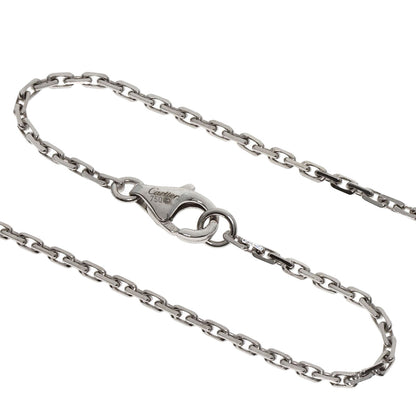 CARTIER Baby Love Diamond Necklace K18 White Gold CeramicLadies [Used]