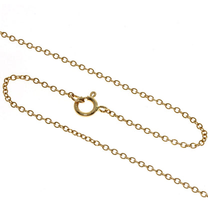 TIFFANY&Co.   Necklace Heart Diamond K18 Yellow Gold Ladies