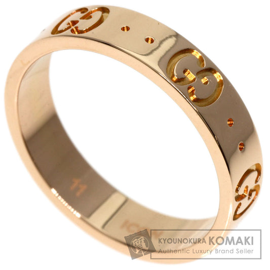 GUCCI   Icon #11 Ring  K18 Pink Gold Ladies [Used]