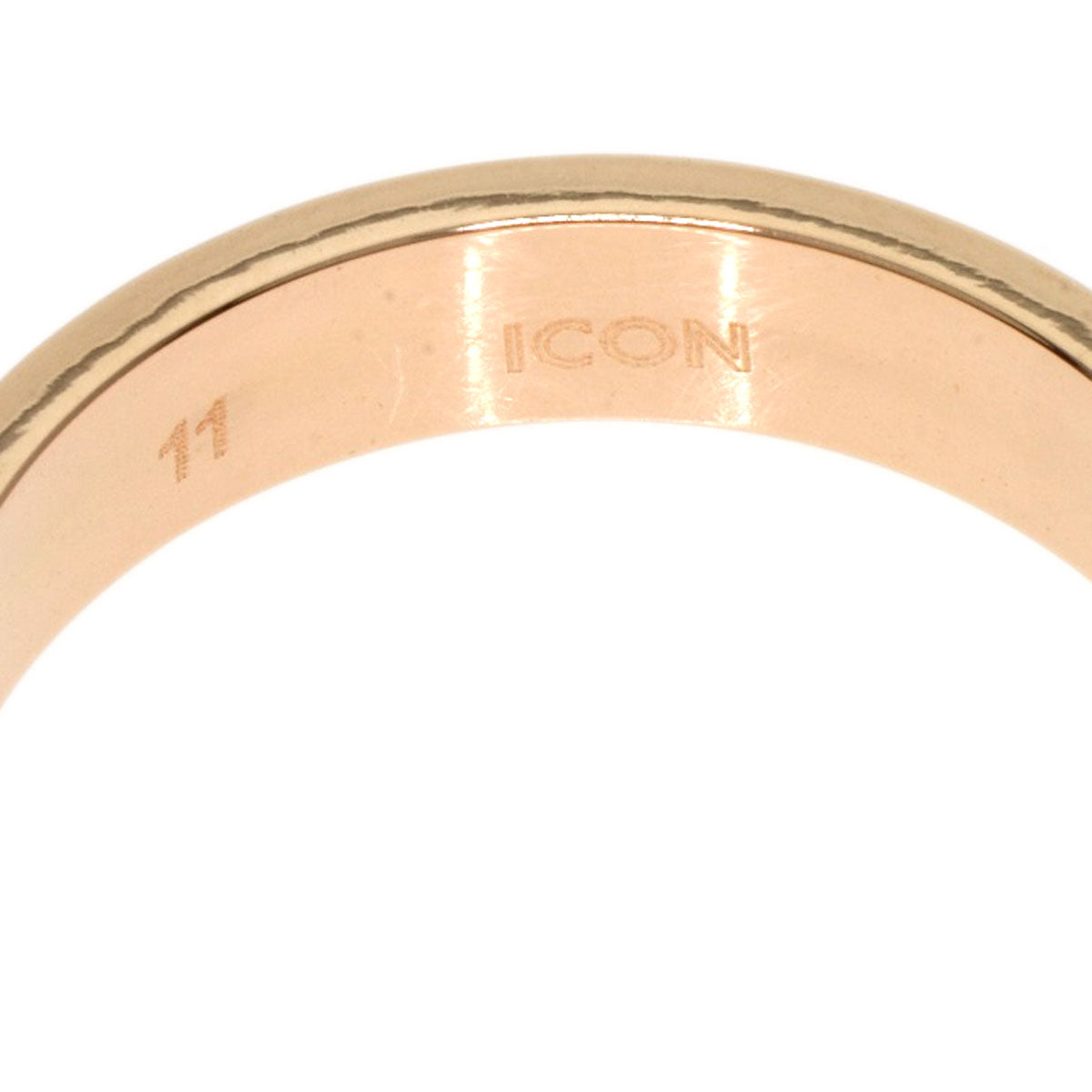 GUCCI   Icon #11 Ring  K18 Pink Gold Ladies [Used]