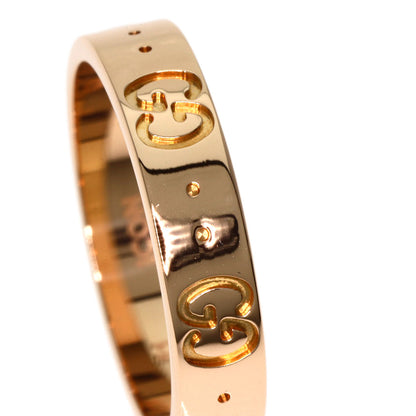 GUCCI   Icon #11 Ring  K18 Pink Gold Ladies [Used]