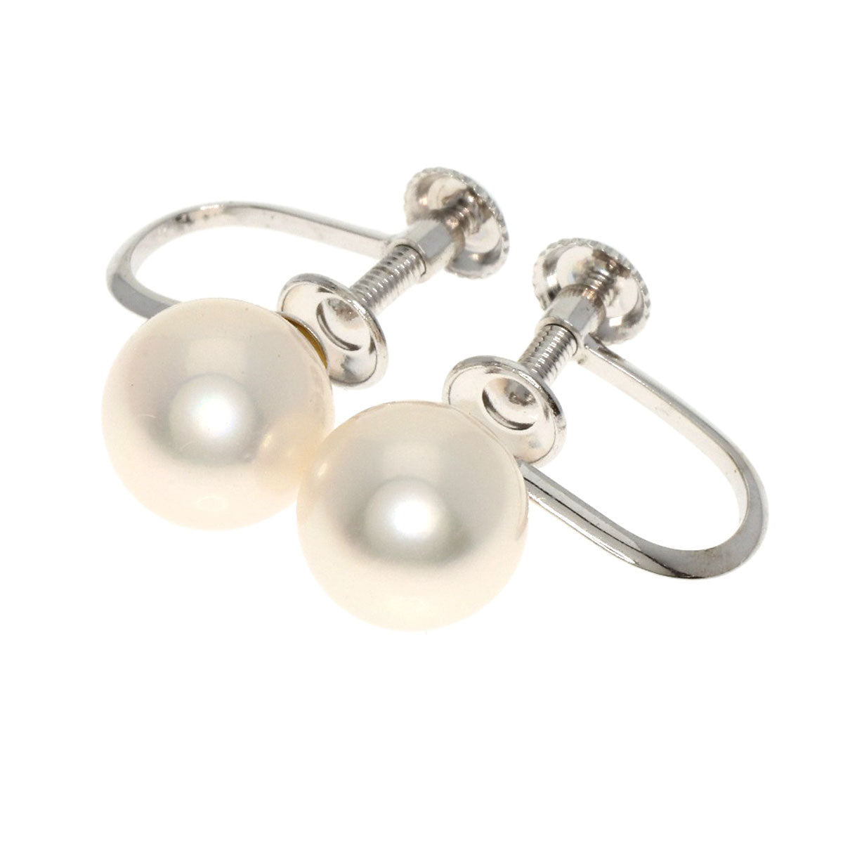 TASAKI   Earring Pearl Pearl K14 White Gold Ladies