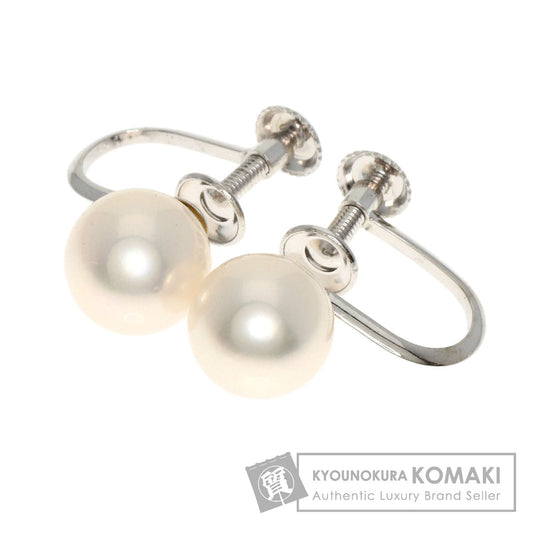 TASAKI   Earring Pearl Pearl K14 White Gold Ladies