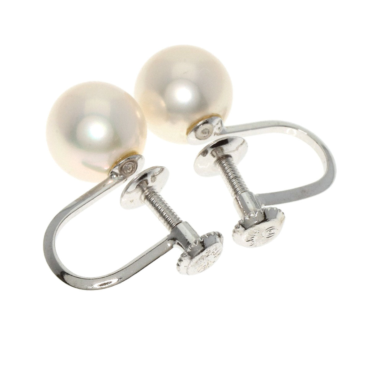 TASAKI   Earring Pearl Pearl K14 White Gold Ladies