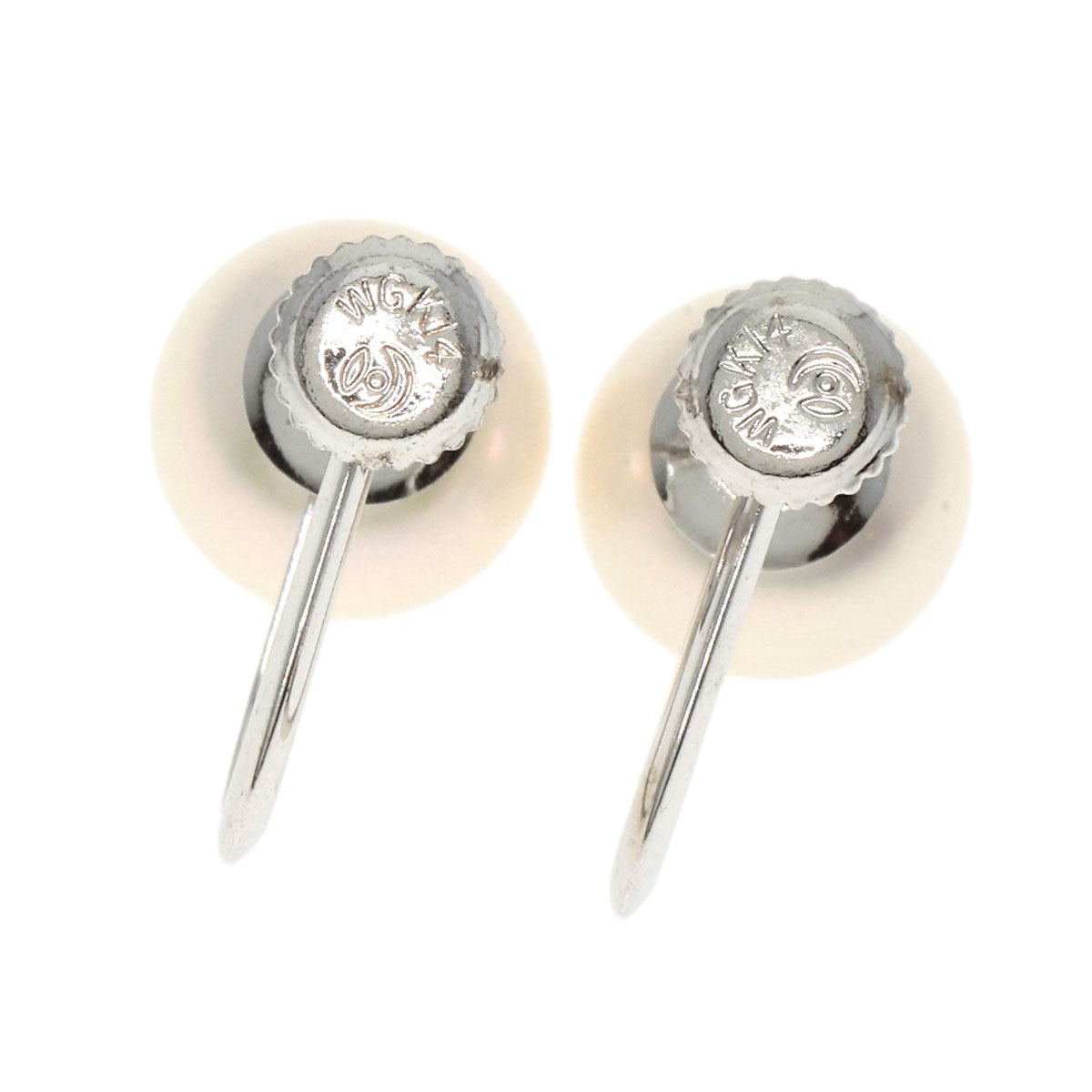 TASAKI   Earring Pearl Pearl K14 White Gold Ladies