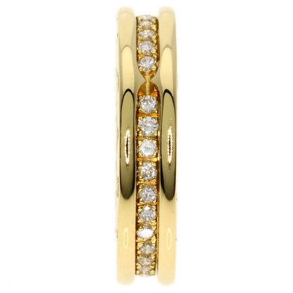 BVLGARI   Ring B.zero1 1 band Diamond #54 K18 Yellow Gold Ladies