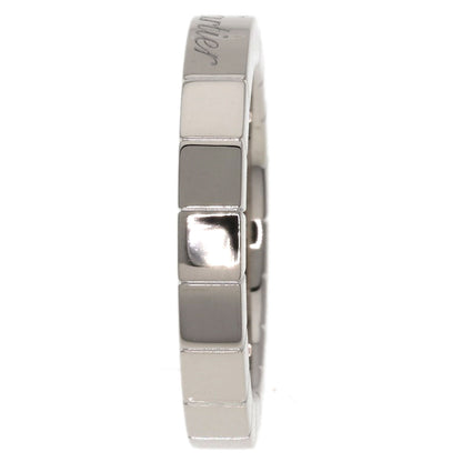 CARTIER   Ring Laniere # 48 K18 White Gold Ladies