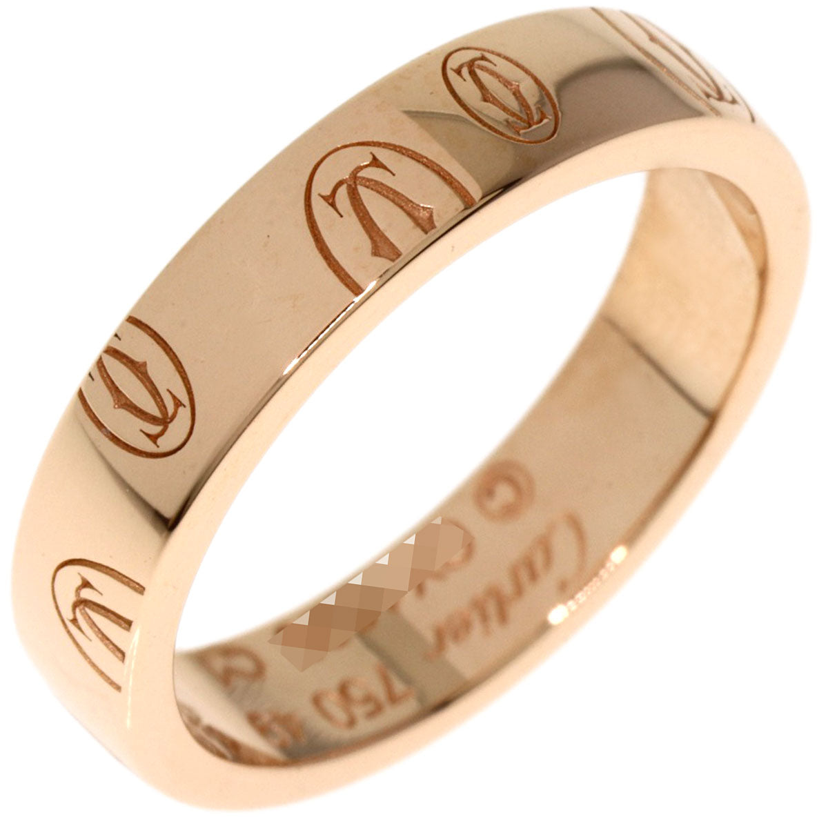 CARTIER   Ring Happy birthday # 49 K18 Pink Gold Ladies