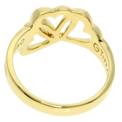 TIFFANY&Co.   Ring Triple heart K18 Yellow Gold Ladies