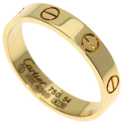 CARTIER   Ring mini love ring #54 K18 Yellow Gold Ladies