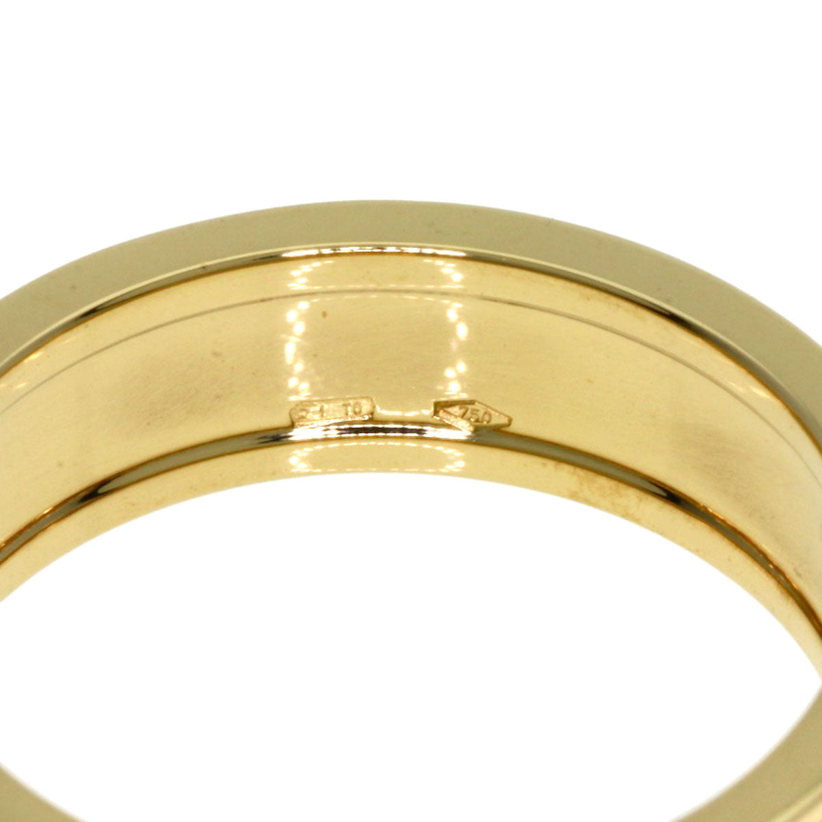 GUCCI   Ring Interlocking #21 K18 Yellow Gold Ladies