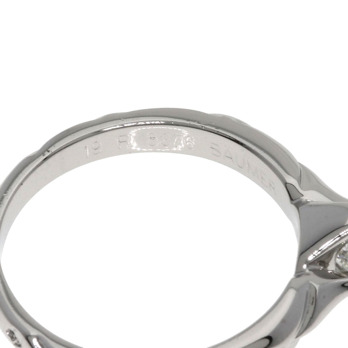 CHANEL   Ring Matelasse Diamond Platinum PT950 Ladies