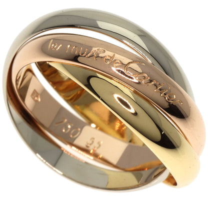 CARTIER   Ring Trinity #55 K18 Yellow Gold K18 White GoldLadies