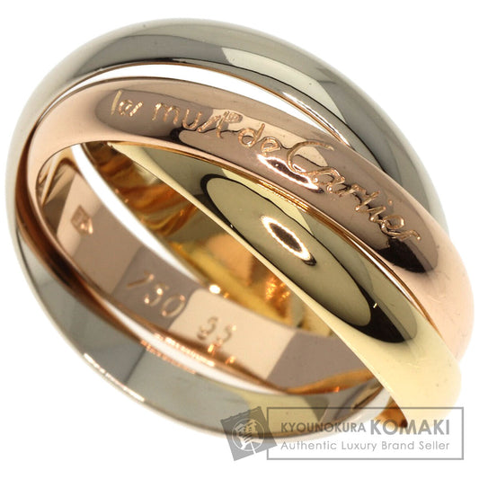 CARTIER   Ring Trinity #55 K18 Yellow Gold K18 White GoldLadies