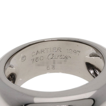 CARTIER   Ring Nouvelberg # 53 K18 White Gold Ladies