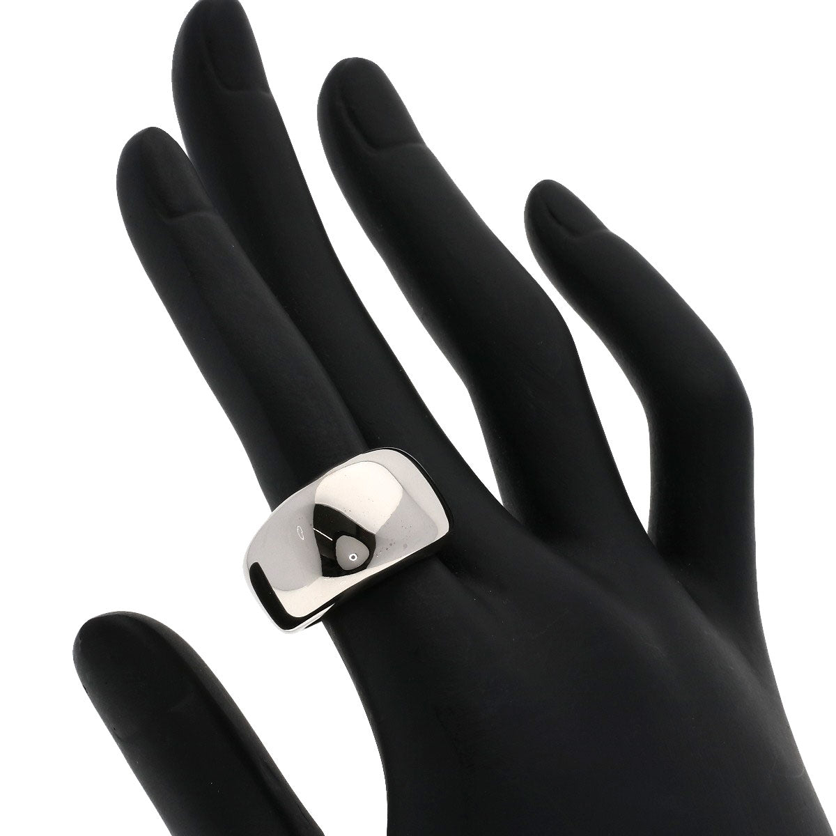 CARTIER   Ring Nouvelberg # 53 K18 White Gold Ladies