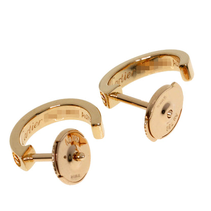 CARTIER   earring mini love K18 Pink Gold Ladies