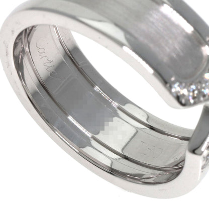 CARTIER   Ring C2 SM Diamond #48 K18 White Gold Ladies