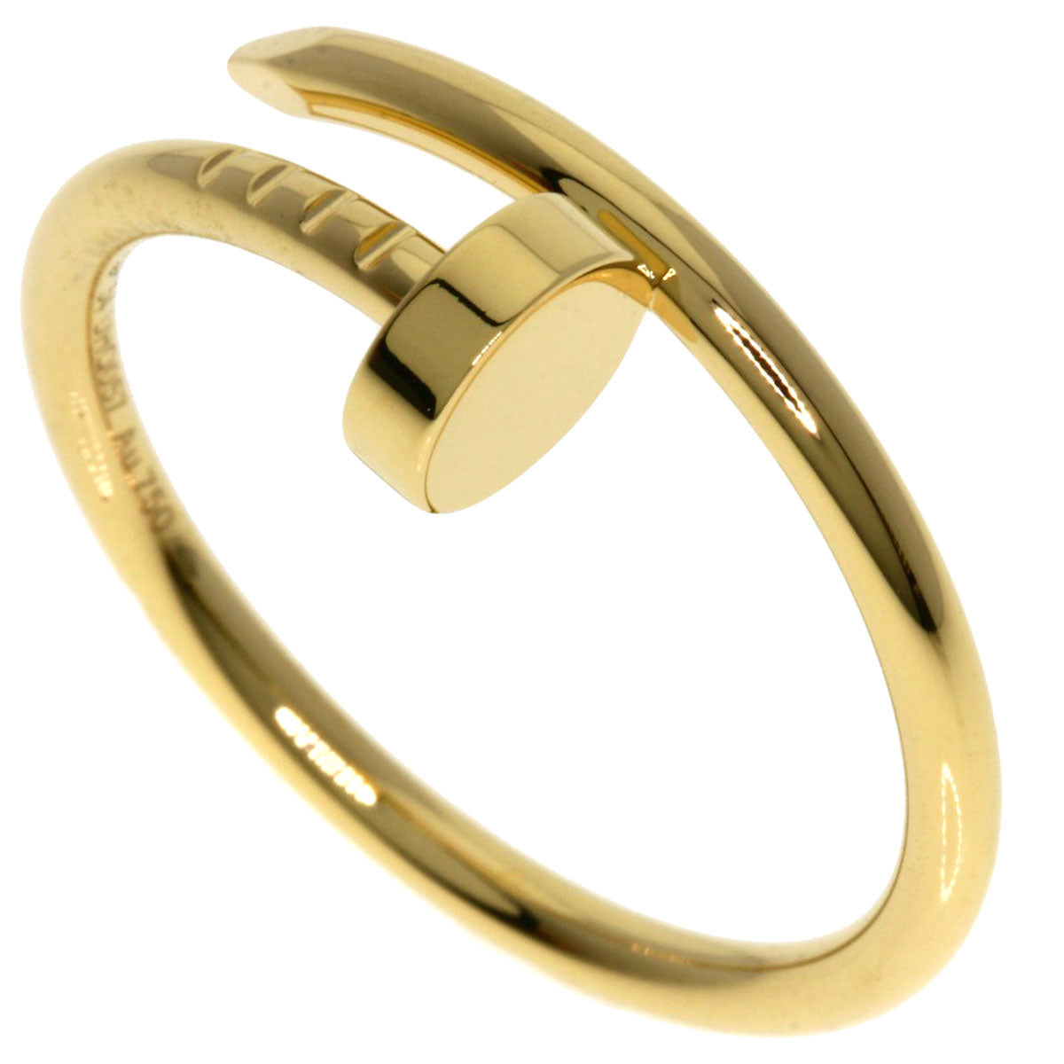 CARTIER   Ring Juste un Clou Small Model #54 K18 Yellow Gold Ladies