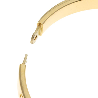 CARTIER LOVE Bracelets # 16 with driver Bracelet K18 Yellow Gold Ladies [Used]