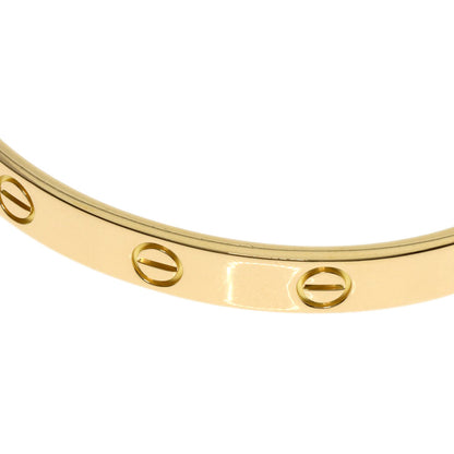CARTIER LOVE Bracelets # 16 with driver Bracelet K18 Yellow Gold Ladies [Used]