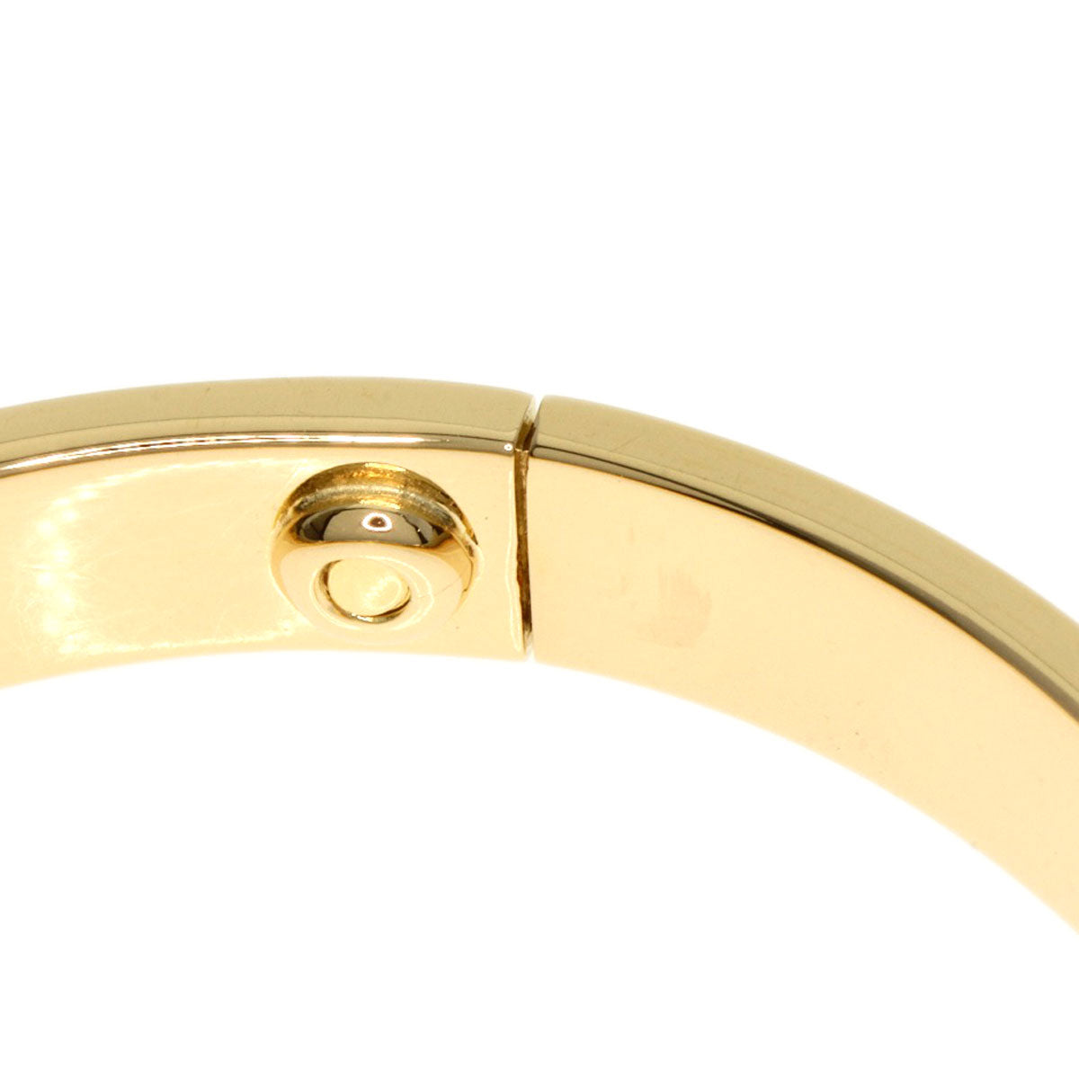 CARTIER LOVE Bracelets # 16 with driver Bracelet K18 Yellow Gold Ladies [Used]