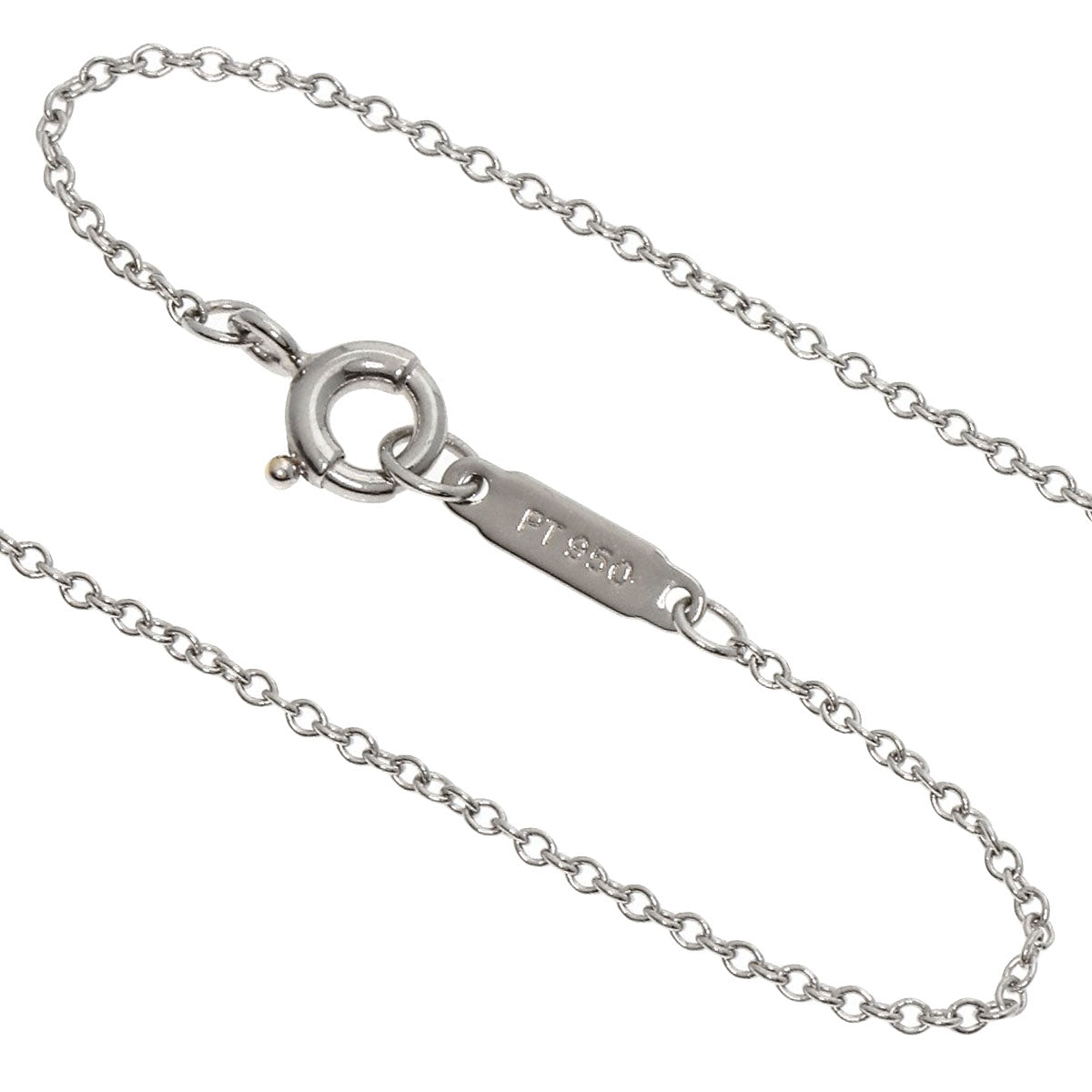 TIFFANY&Co. Leaf 6-row Diamond Necklace Platinum PT950 Ladies [Used]