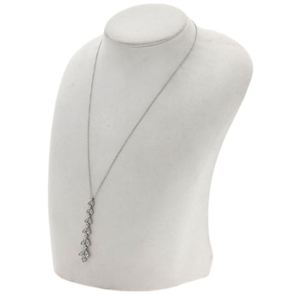 TIFFANY&Co. Leaf 6-row Diamond Necklace Platinum PT950 Ladies [Used]