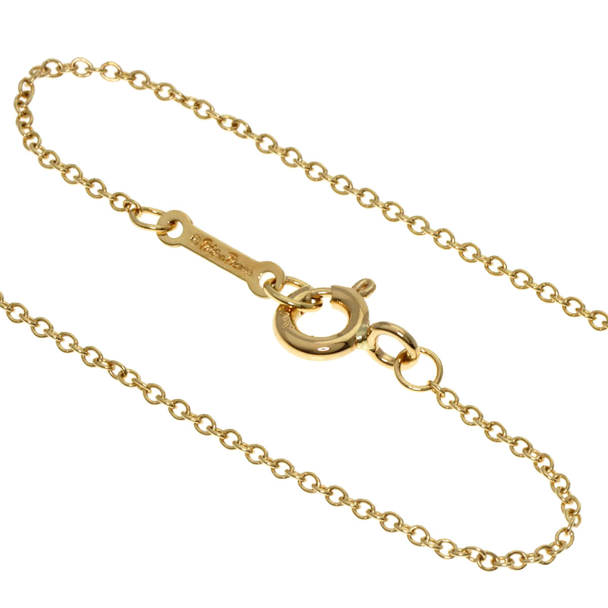 TIFFANY&Co.   Necklace Elsa Peretti Pearl Pearl K18 Yellow Gold Ladies