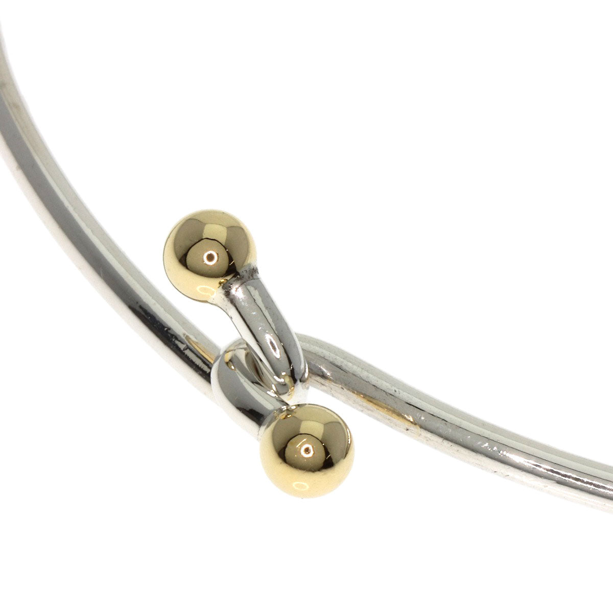 TIFFANY&Co.   Bracelet Double hook bangle Silver 18K Yellow GoldLadies