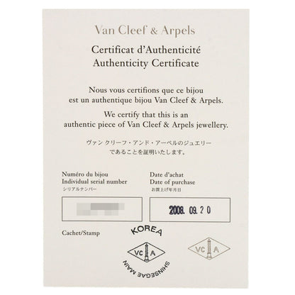 Van Cleef & Arpels Vintage Alhambra Diamond 2WAY earrings Earring K18 Yellow Gold Ladies [Used]