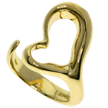 TIFFANY&Co.   Ring Open heart K18 Yellow Gold Ladies