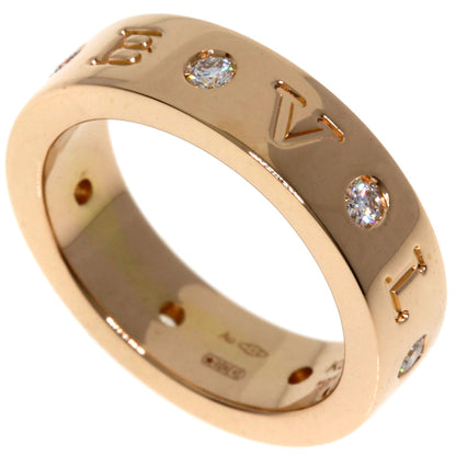 BVLGARI   Ring Roman Sorbet 7P Diamond #48 K18 Pink Gold Ladies