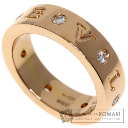 BVLGARI   Ring Roman Sorbet 7P Diamond #48 K18 Pink Gold Ladies