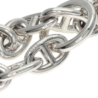 HERMES   Bracelet Shane Dunkle MM Silver Ladies