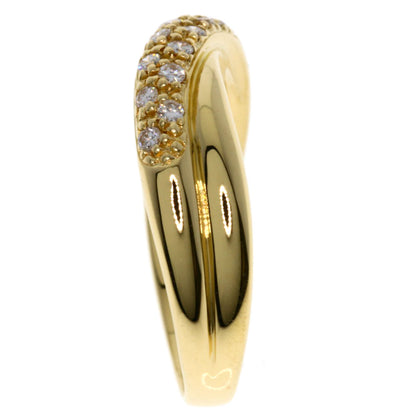 VANDOME   Ring Diamond K18 Yellow Gold Ladies