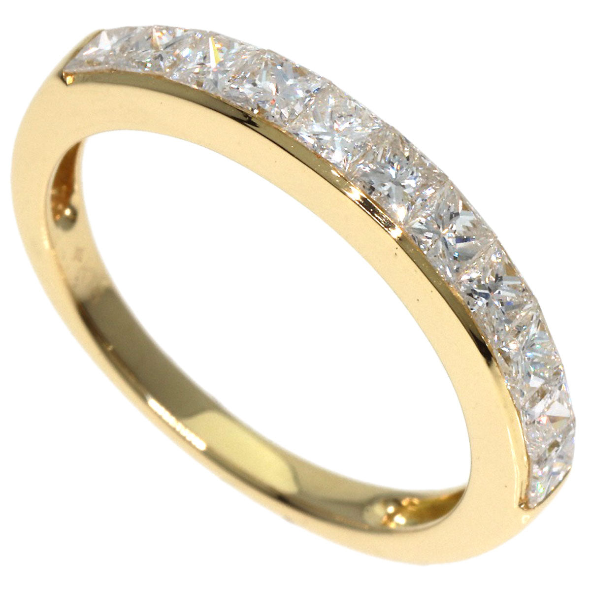Diamond Ring K18 Yellow Gold  2.9g　Ladies