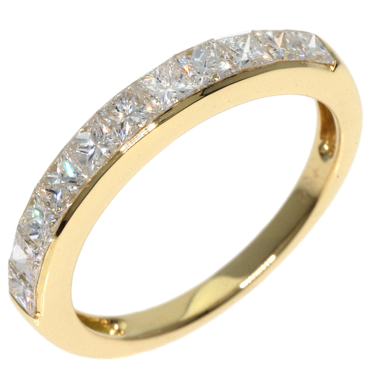 Diamond Ring K18 Yellow Gold  2.9g　Ladies