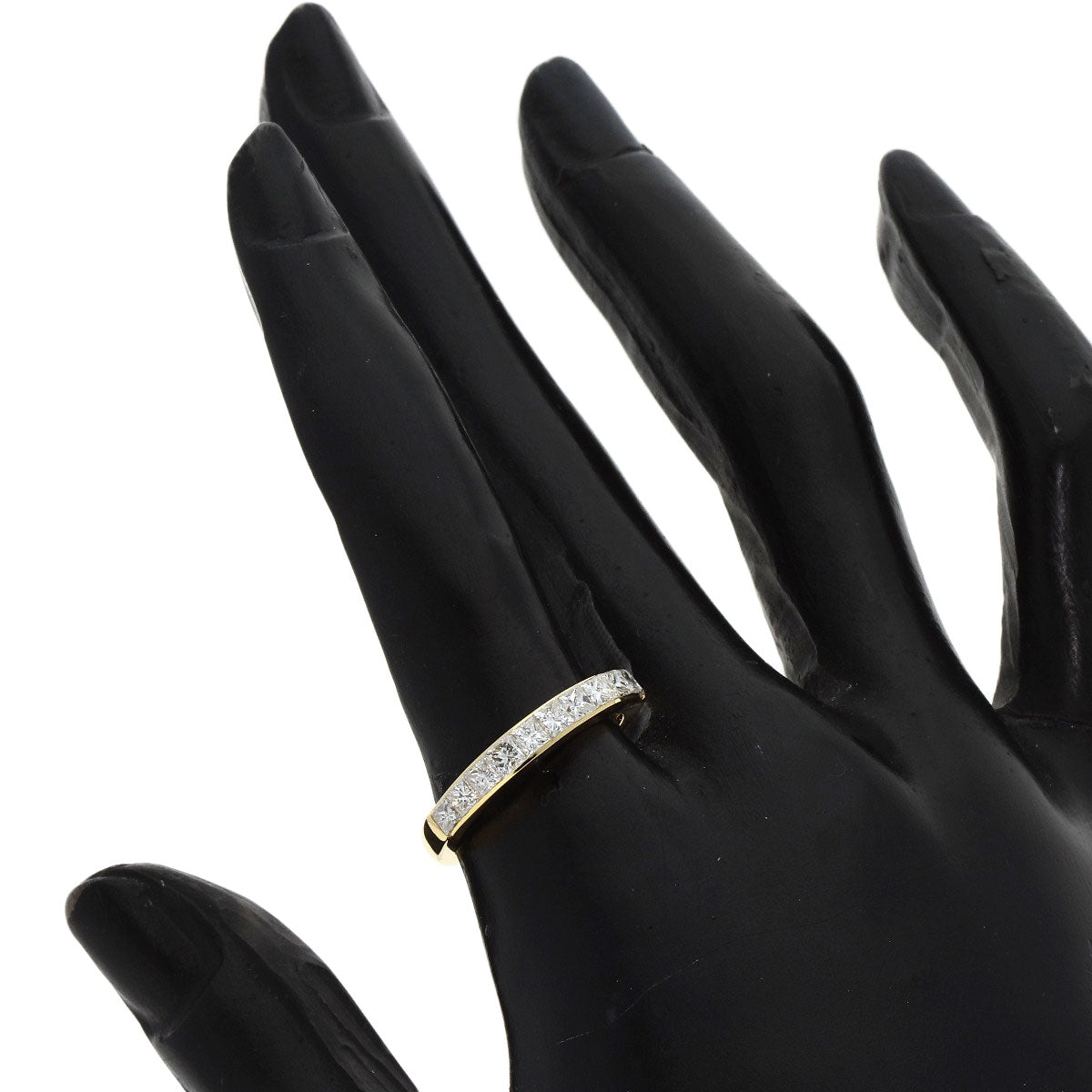 Diamond Ring K18 Yellow Gold  2.9g　Ladies
